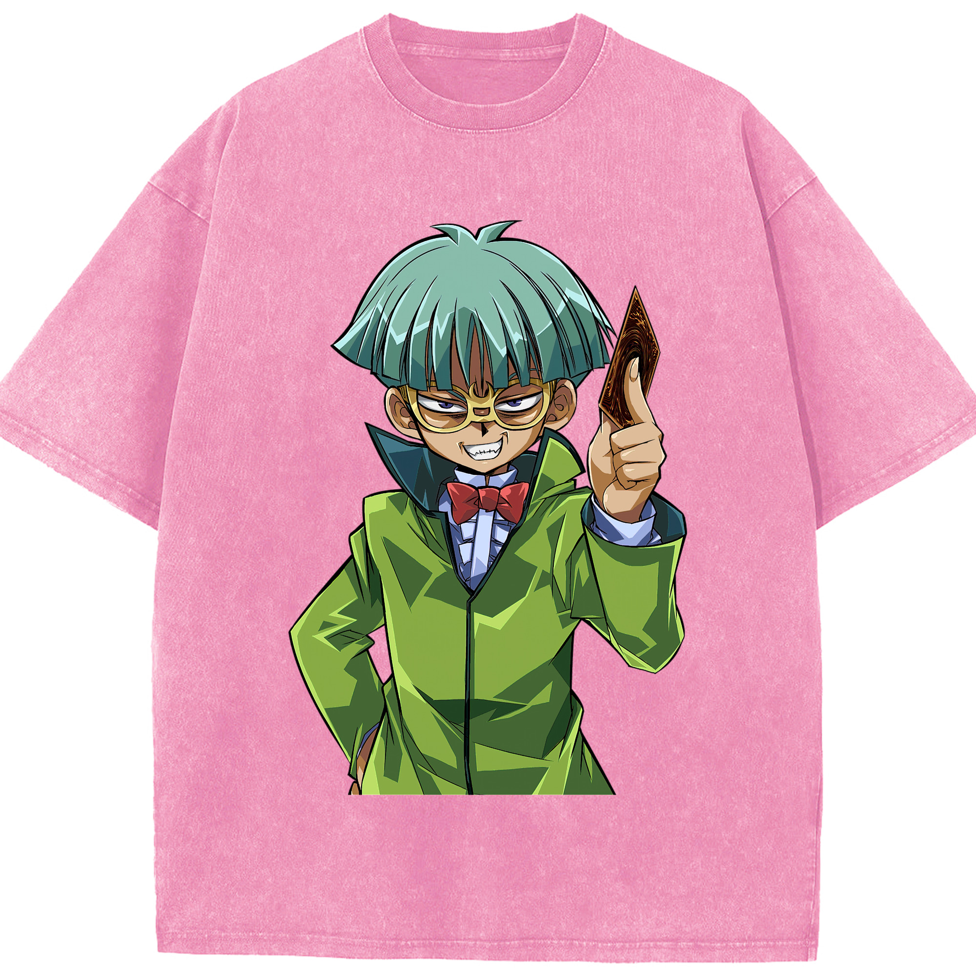 （画像用） 遊☆戯☆王 Yu-Gi-Oh! 綿100% ヴィンテージ風 半袖Tシャツ（フロントプリント）